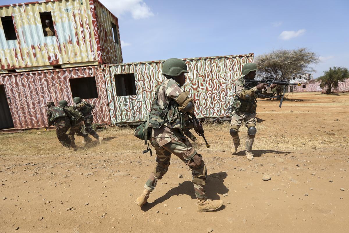 EEUU monta en la sabana de Kenia su mayor maniobra militar en África del Este