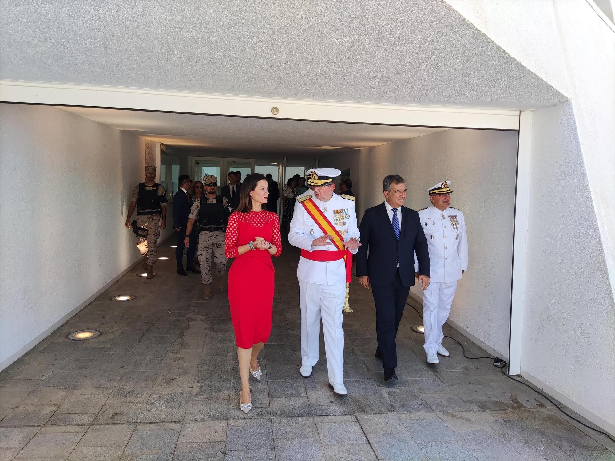 Jura de Bandera para personal civil en Águilas