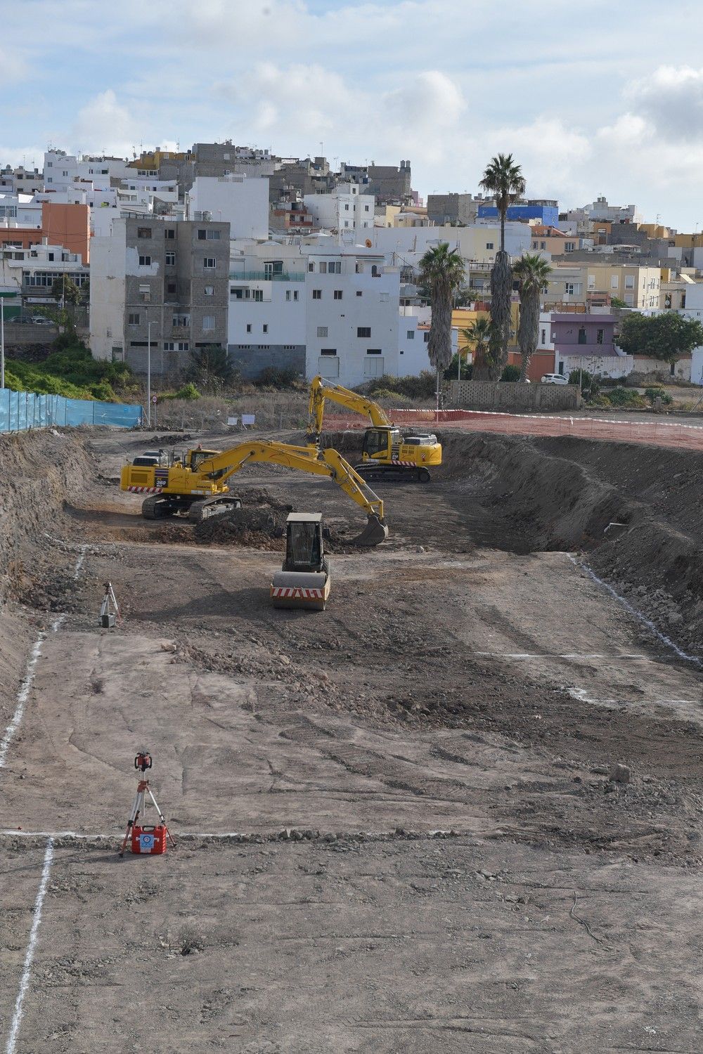 Construcción del último edificio del Área de Regeneración y Renovación Urbana (ARRU) de Tamaraceite