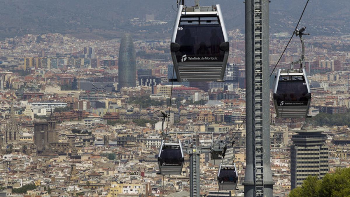 Teleferico de Montjuïc.