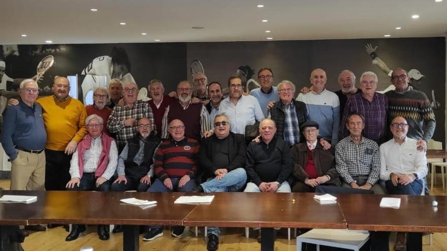 Imagen del reencuentro de los ex empleados de Manufacturas Metálicas Mediterráneas.