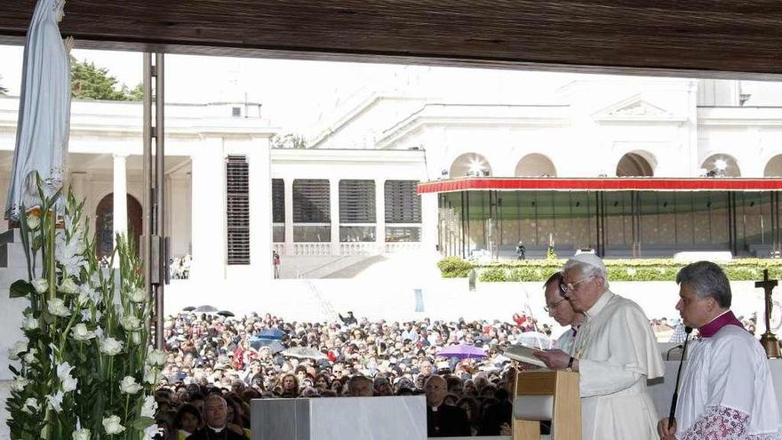 La última visita de un Pontífice a Fátima fue la de Benedicto XVI, en 2010.