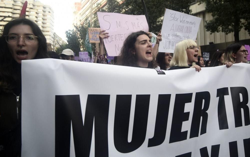 8M en Murcia (manifestación de la tarde)