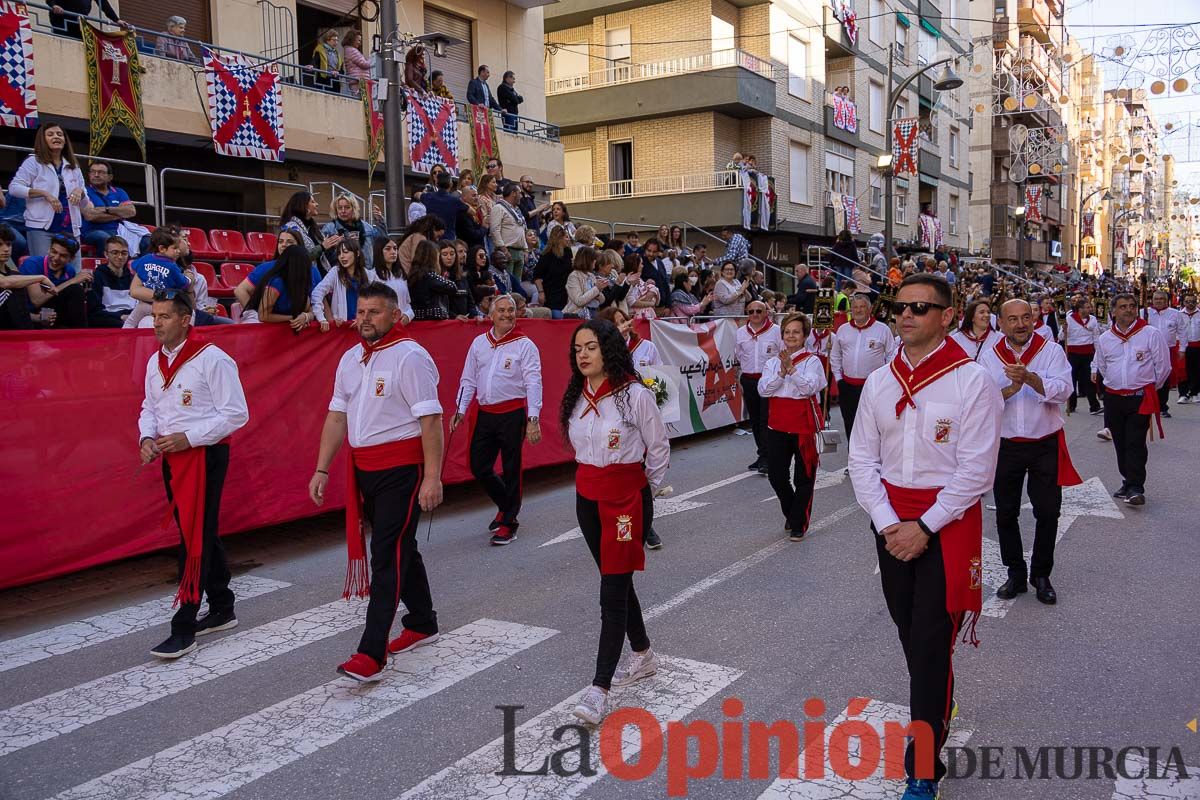 Procesión de subida a la Basílica en las Fiestas de Caravaca (Bando de los Caballos del vino)