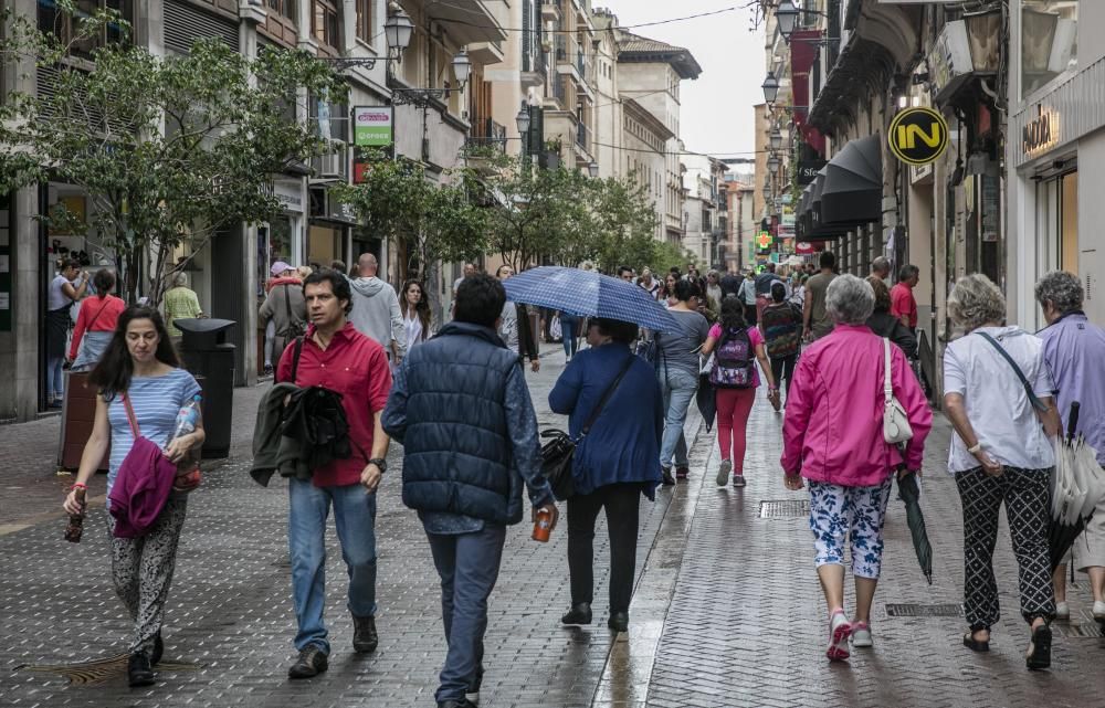 Rekordregen im Juni auf Mallorca