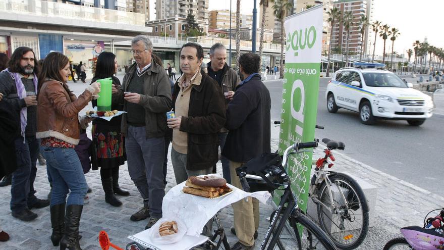 Un acto de Equo en Málaga.