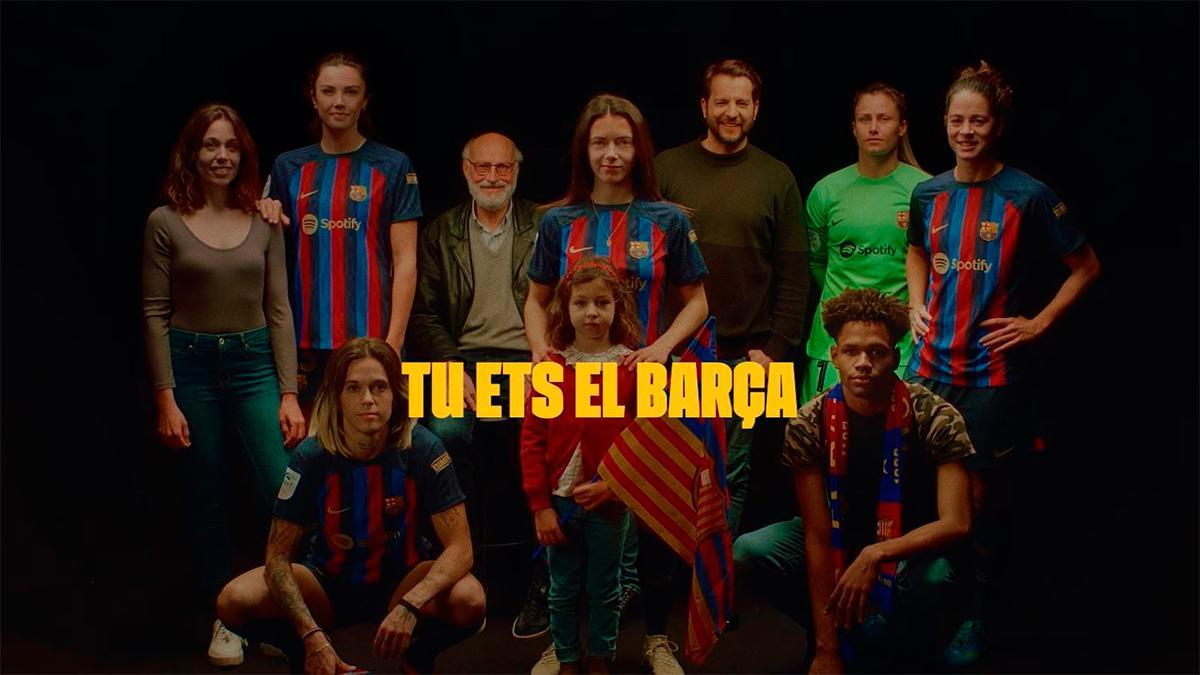 La campaña del Barça Femenino para animar a la afición a acudir al Camp Nou ante la Roma