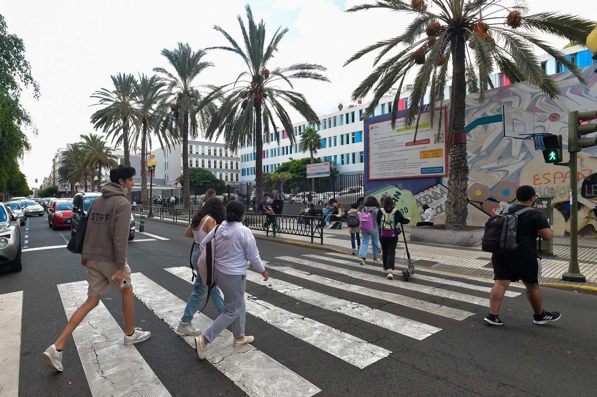 Entradas a colegios de Las Palmas de Gran Canaria