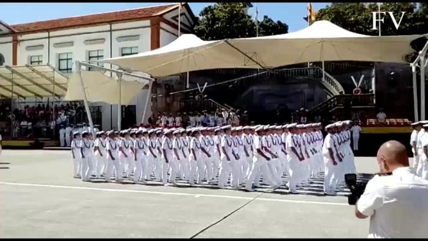 Clausura del curso en la Escuela Naval Militar