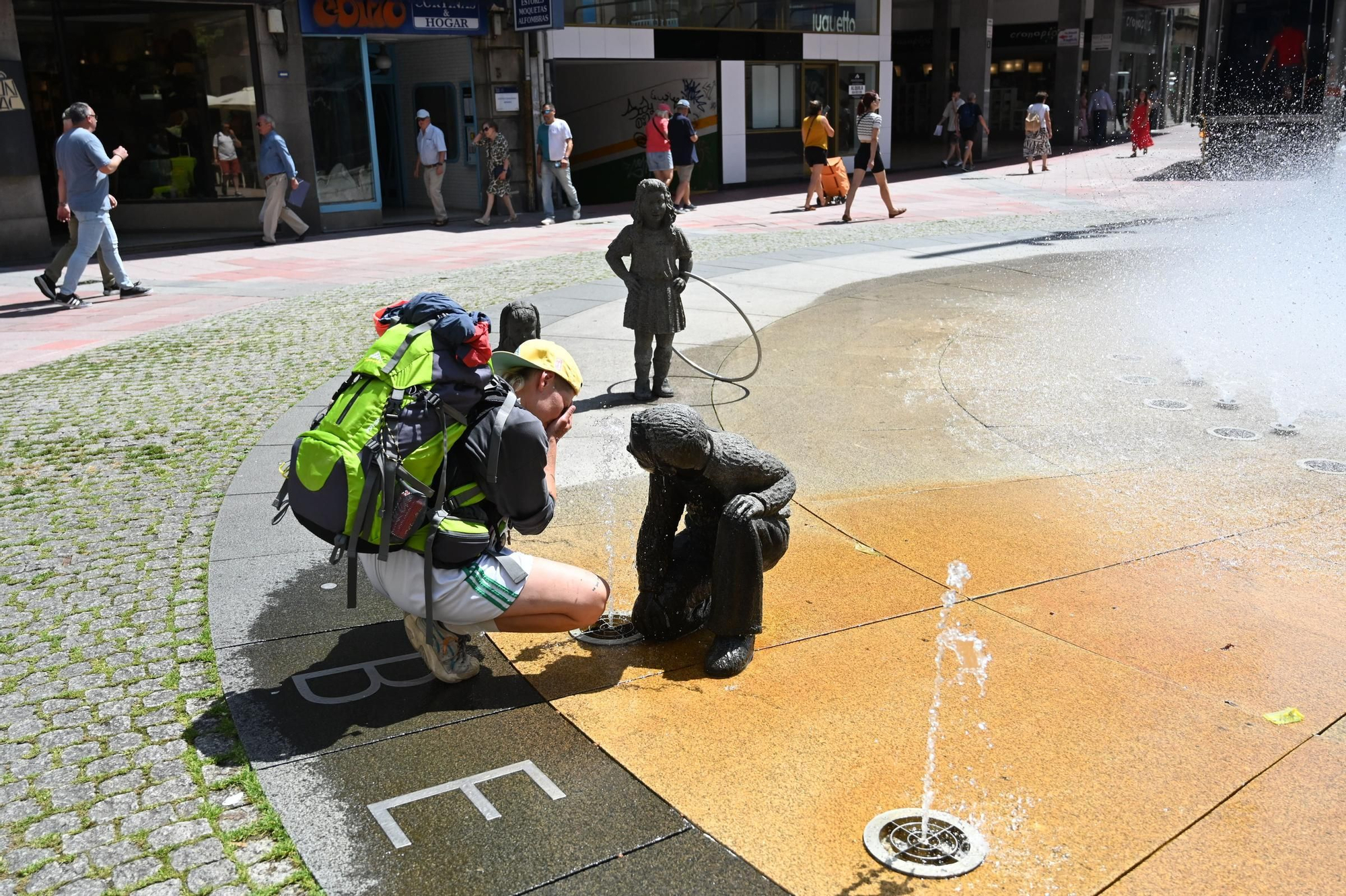 Ola de calor en Galicia antes del verano