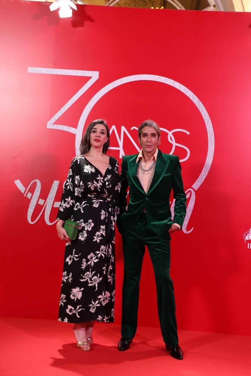 Mario y Marta Vaquerizo en los Premios Woman 2022