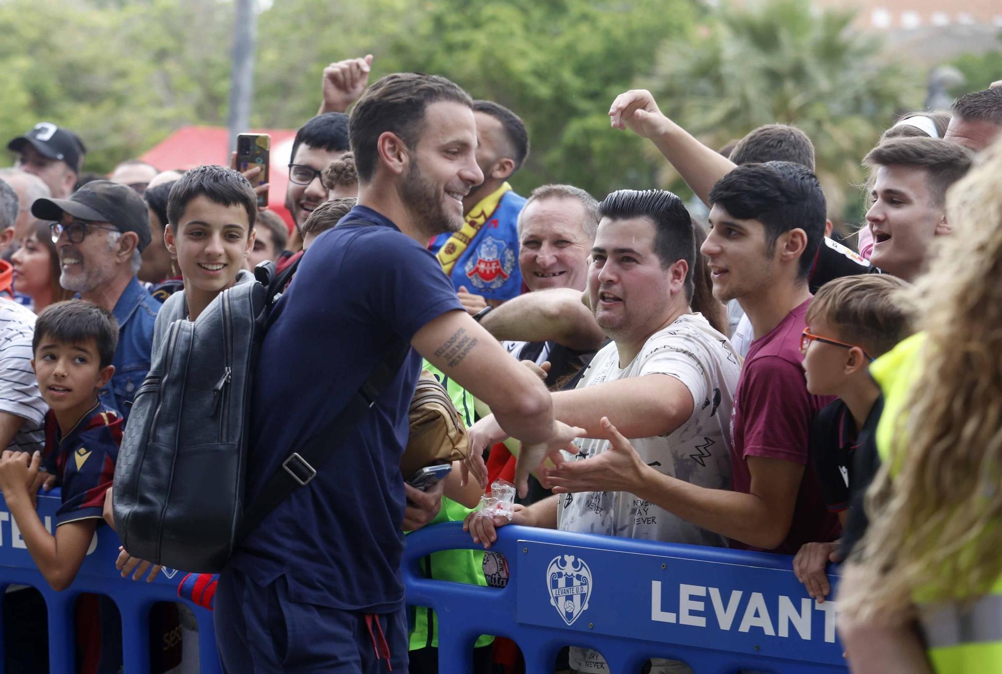 Recepción al Levante antes de enfrentarse al Albacete