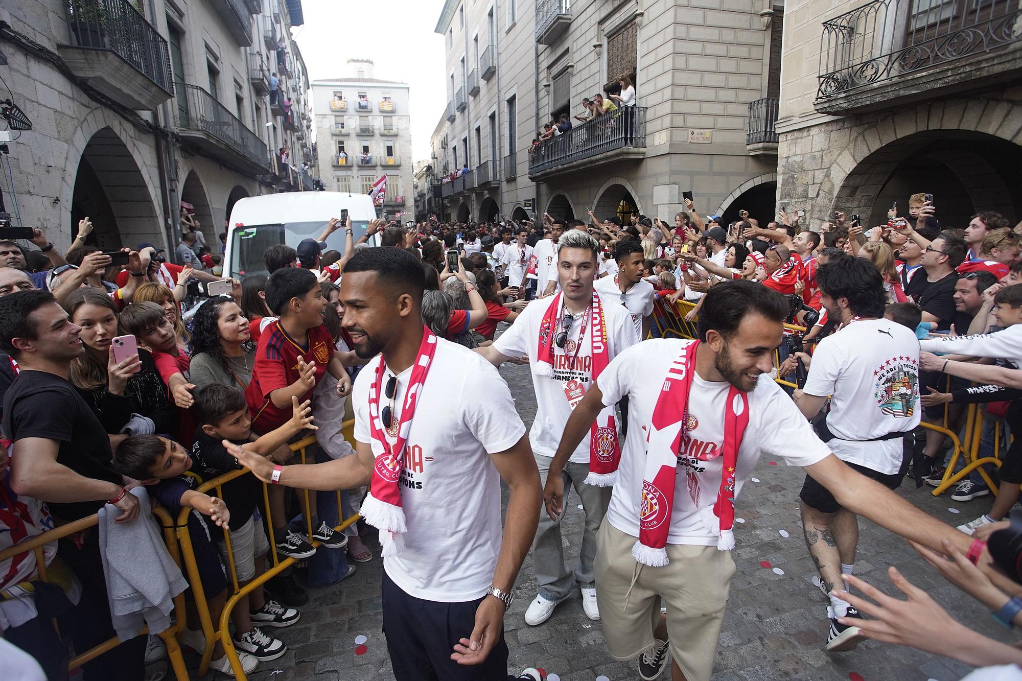 Totes les imatges de la celebració de Girona FC