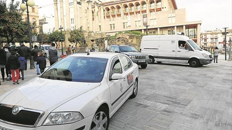 Las obras de la calle Capitulares estarán terminadas esta semana