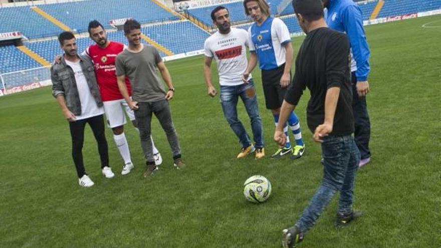 Hércules-HSV, un duelo solidario