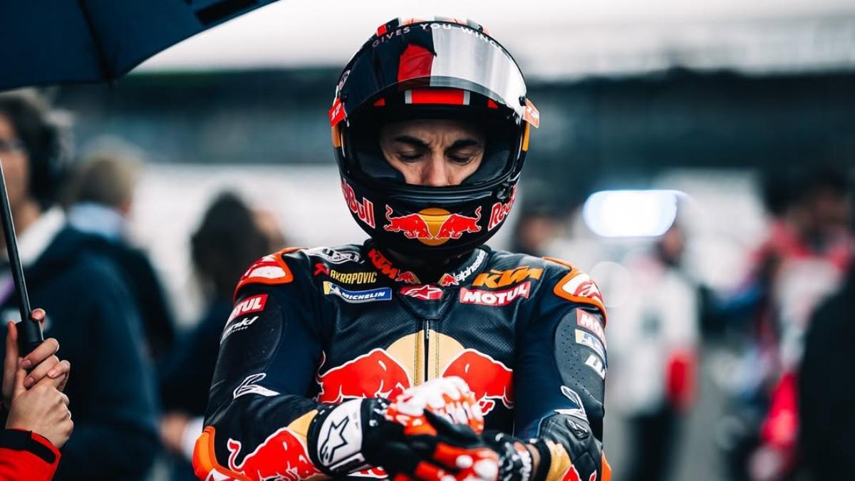 Maverick Viñales durante el Gran Premio de Reino Unido