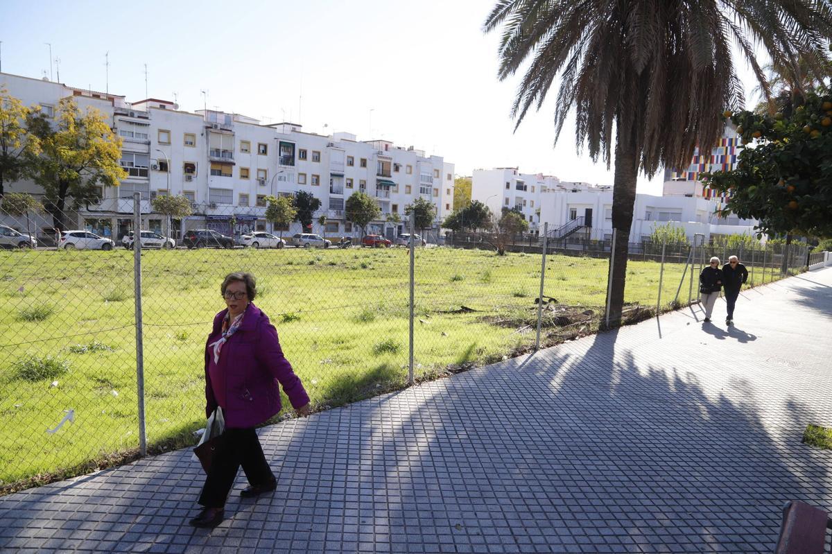 Solar del antiguo polideportivo de la Juventud