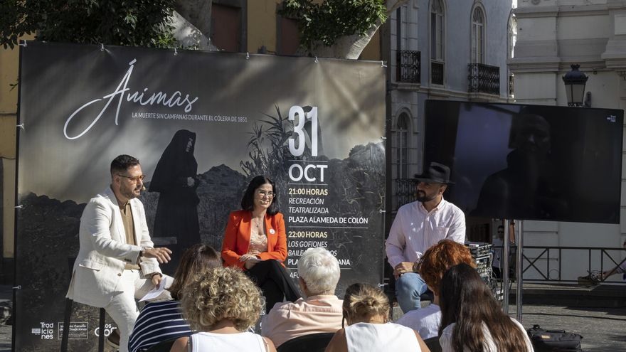 Las Palmas de Gran Canaria recuerda los tiempos del cólera en la noche de Finados