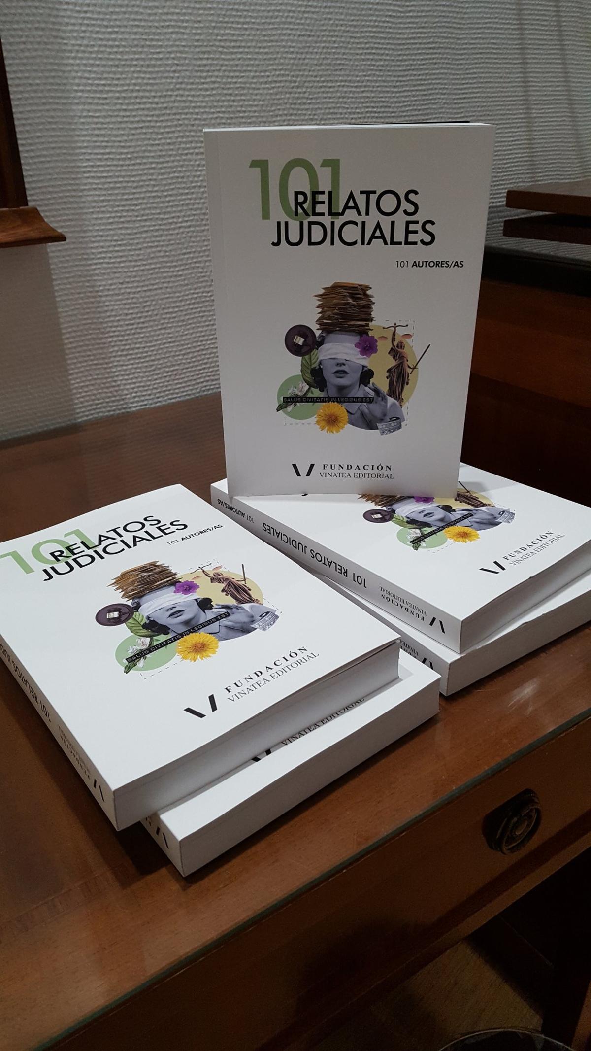 Portada del libro que recopila los relatos judiciales.