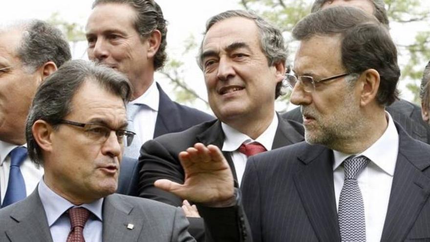 Rajoy, ante Mas: &quot;España es un gran equipo, plural, abierto y solidario&quot;