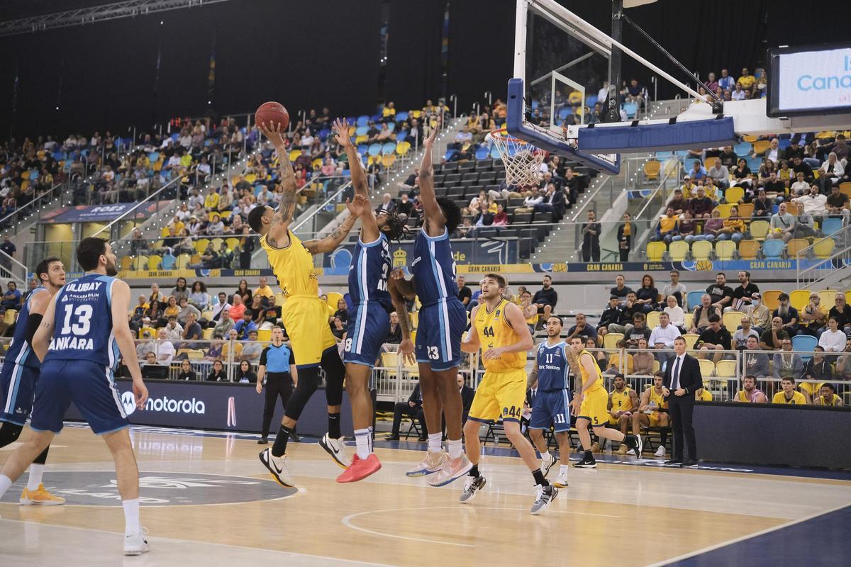 Baloncesto: Dreamland Gran Canaria - Turk Telekom Ankara