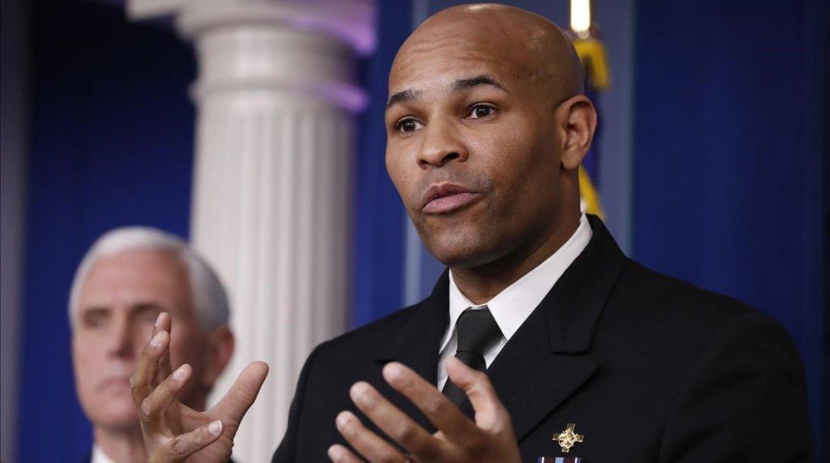 undefined53022468 u s  surgeon general jerome adams speaks about the coronavir200405184026