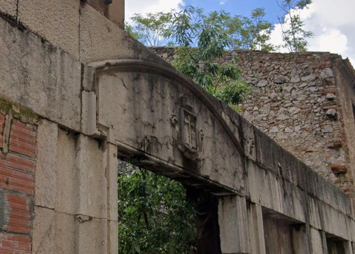 La peça arquitectònica preservada