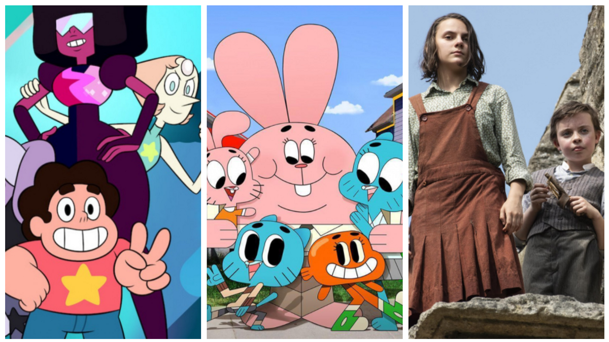 Imágenes de 'Steven Universe', 'El asombroso mundo de Gumball' y 'La materia oscura'