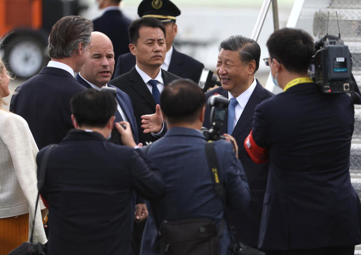 Xi Jinping llega a San Francisco para reunirse con Biden