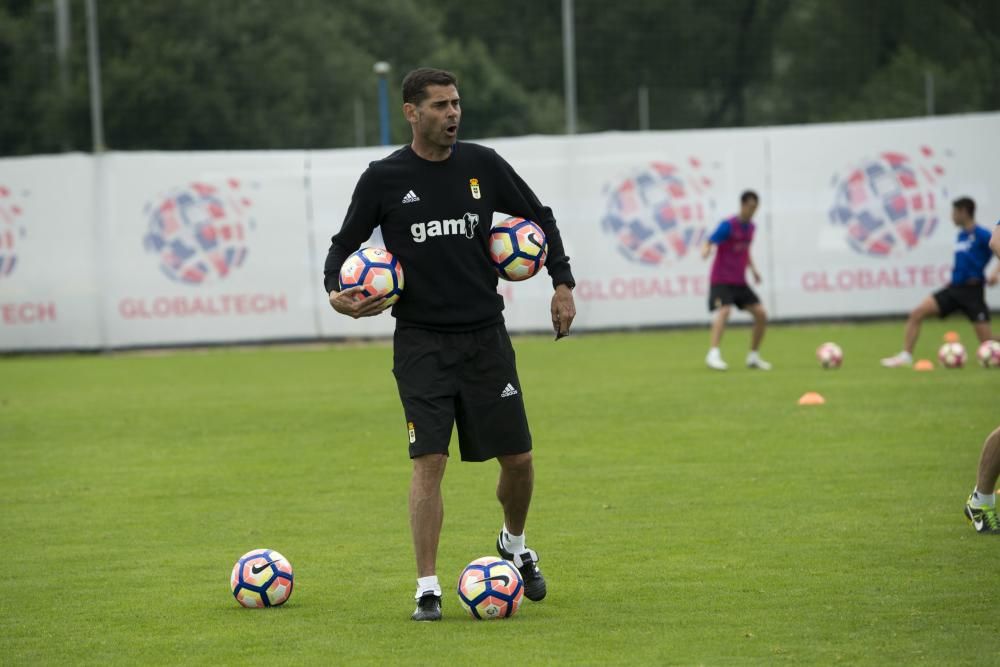 Entrenamiento del Real Oviedo