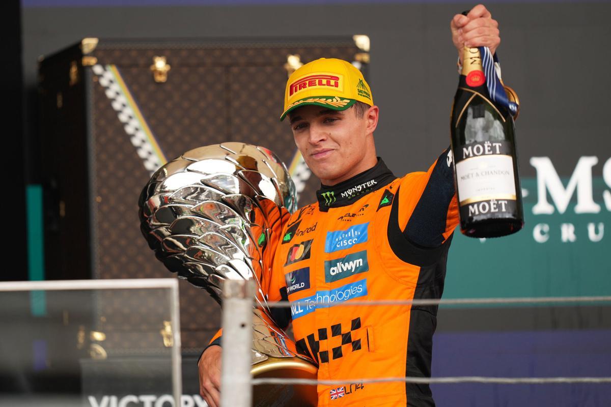 La carrera del GP de Brasil.