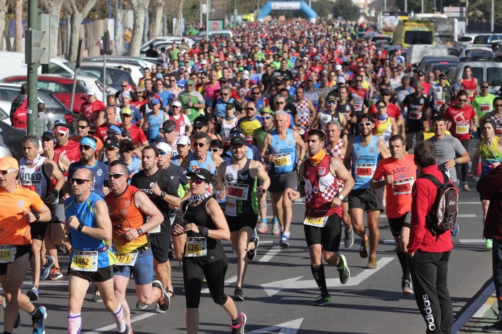 Media maratón de Cartagena