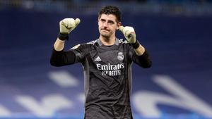 El guardameta belga del Real Madrid, Thibaut Courtois