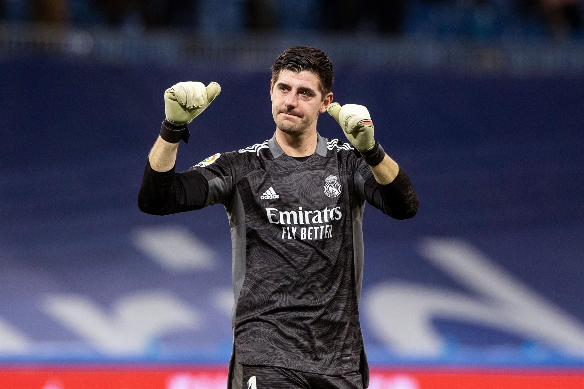 El guardameta belga del Real Madrid, Thibaut Courtois