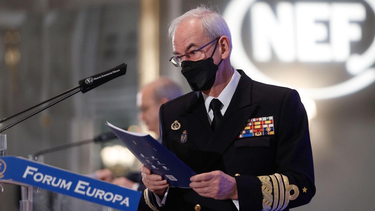 Almirante López Calderón (JEMAD): "Rusia ya ha perdido la guerra a nivel político y estratégico"