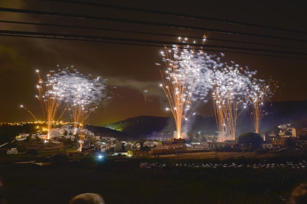 Fuegos artificiales. Fiestas de San Lorenzo