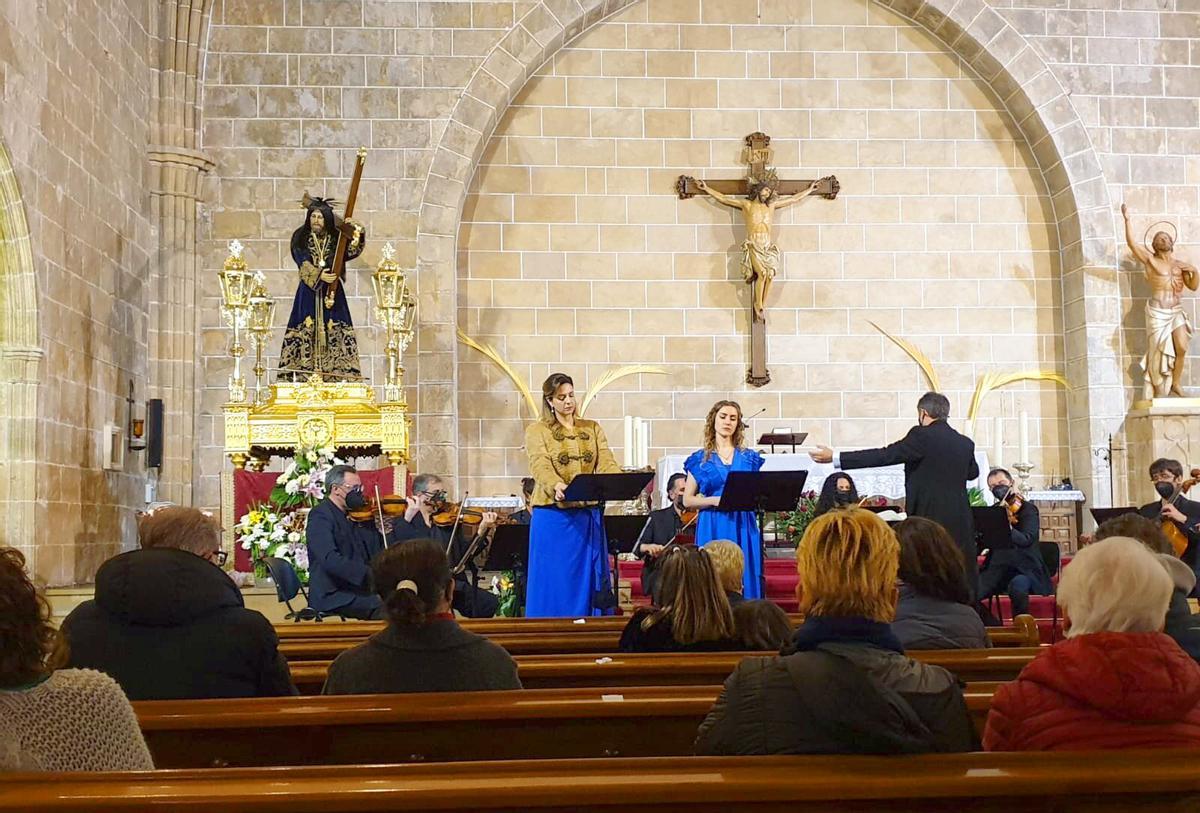 Una imagen de archivo de un concierto en la Iglesia de San Bartolomé de Xàbia