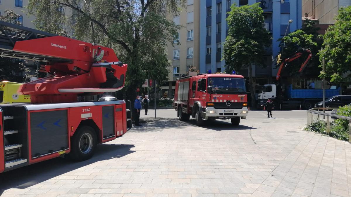Evacuen els treballadors de la seu de Generalitat de Girona per una alarma d'incendi