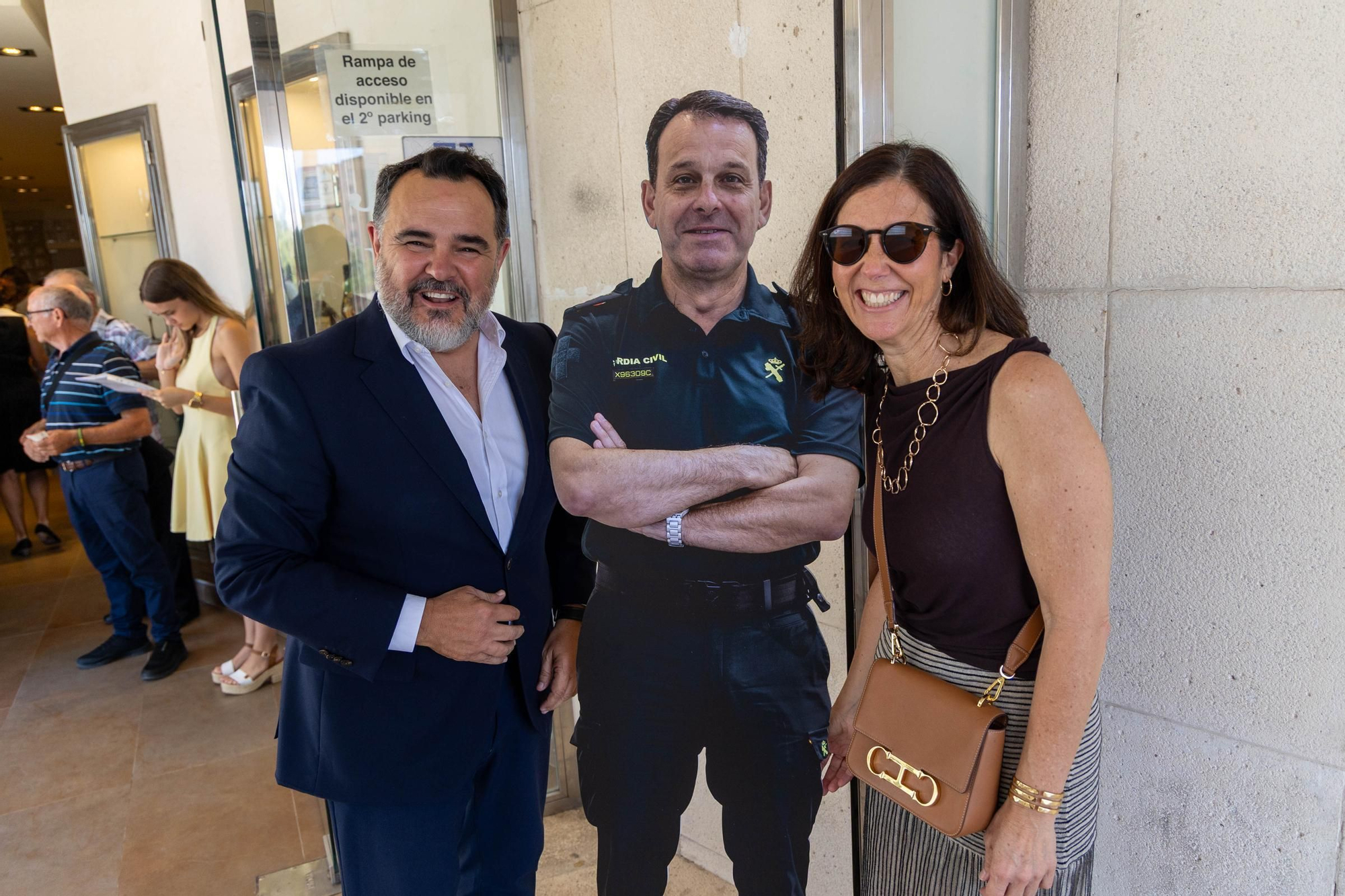 Comida de despedida al Coronel de la Guardia Civil de la Comandancia de Alicante, José Hernández Mosquera
