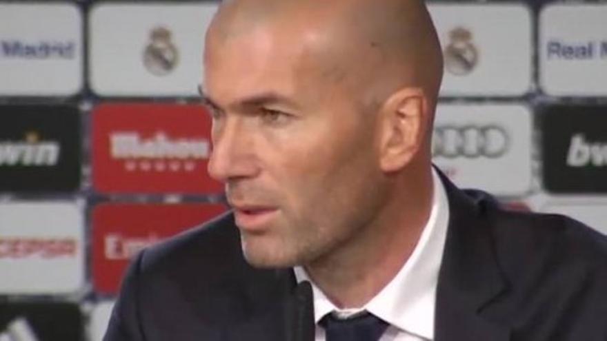 Zidane: "El Madrid siempre tiene que ganar"
