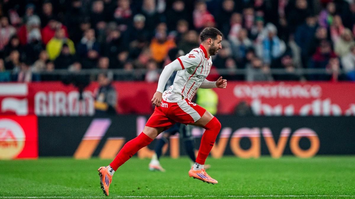 Abel Ruiz, durante un partido