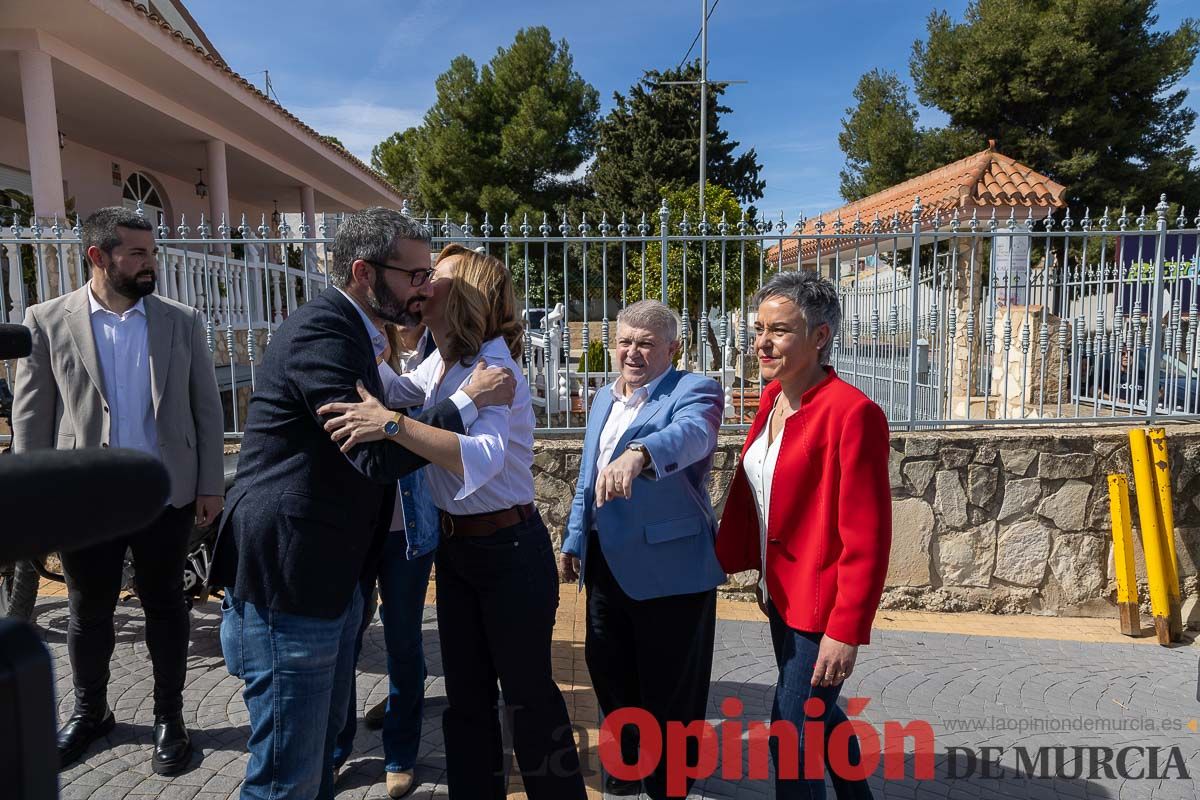 Presentación de José Vélez como candidato del PSOE a la presidencia de la Comunidad