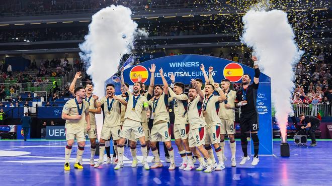 España, campeona de Europa de fútbol sala