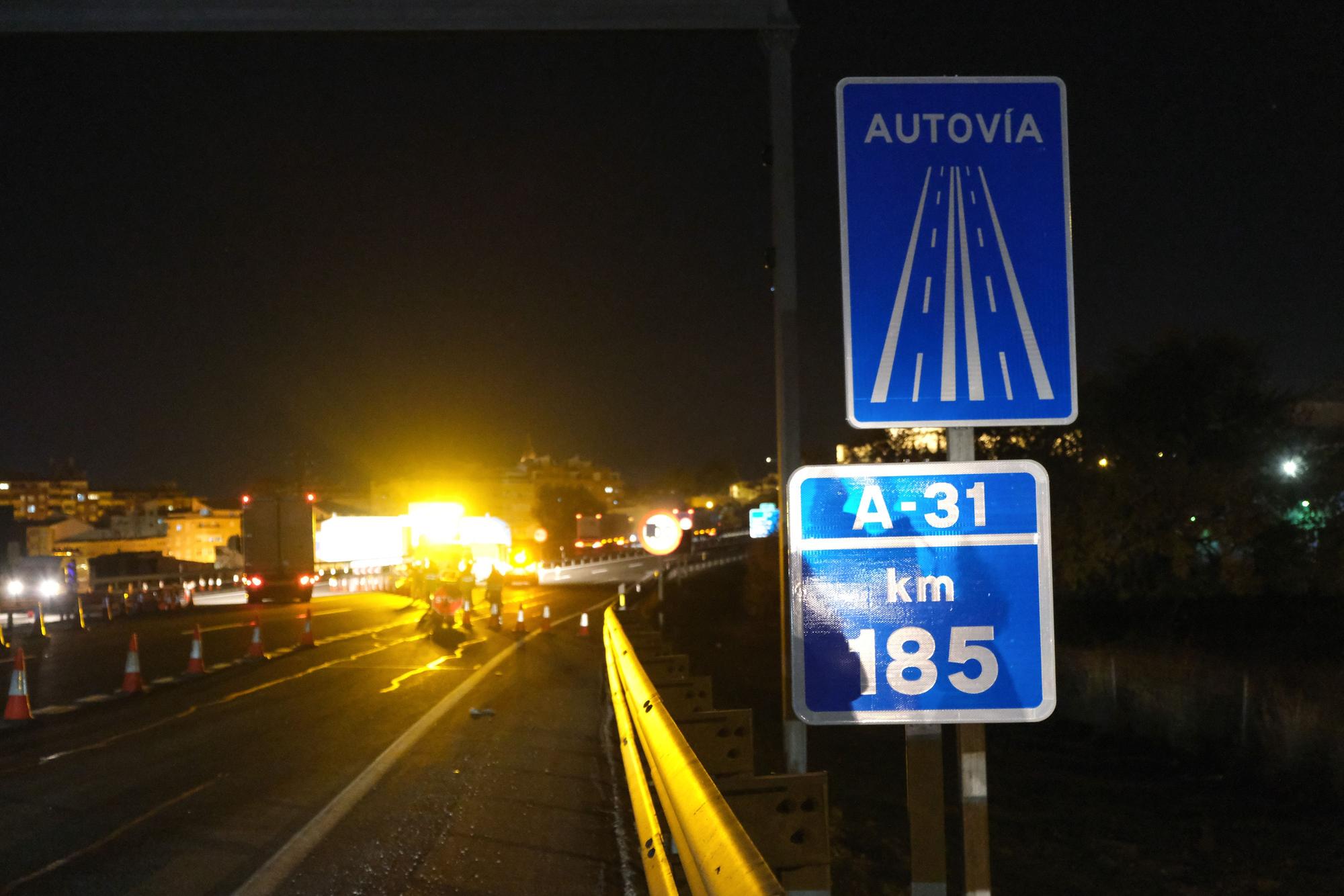 Accidente con incendio y dos heridos graves en el túnel de Villena: así ha sido el simulacro en la autovía A-31