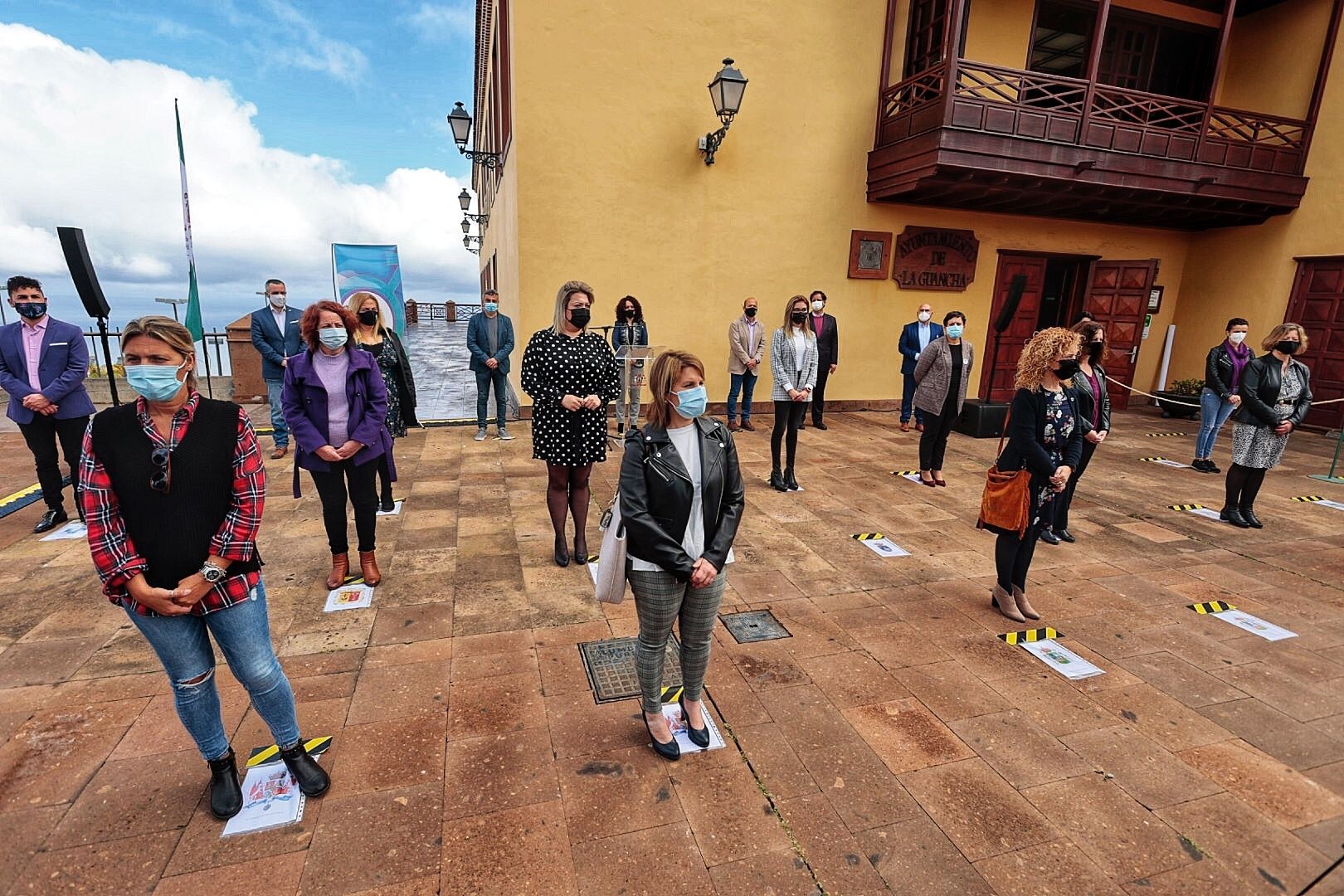 Acto por el Día de la Mujer en La Guancha