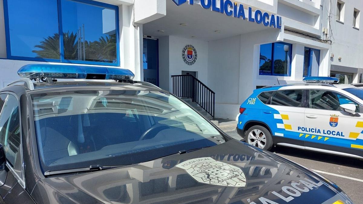 Exterior de la sede de la Policía Local de Arrecife.