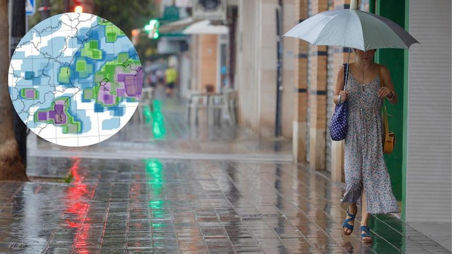 Tormentas, granizo y rachas de viento muy fuertes: la Aemet activa el aviso naranja en la Comunitat Valenciana