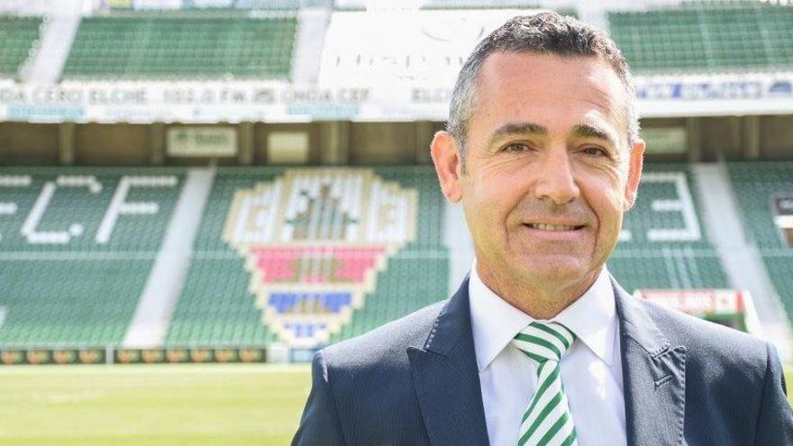 Diego García, presidente del Elche CF