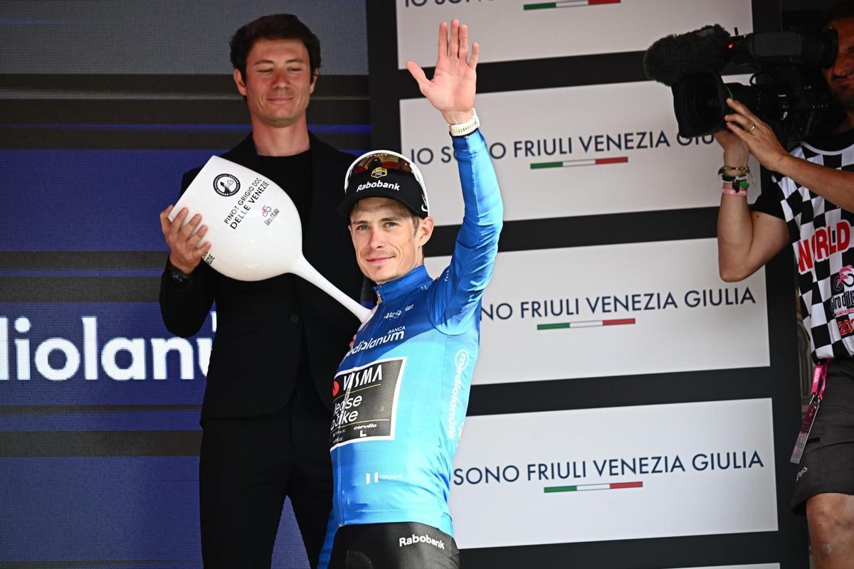 La etapa 10 del Giro de Italia 2026, en imágenes