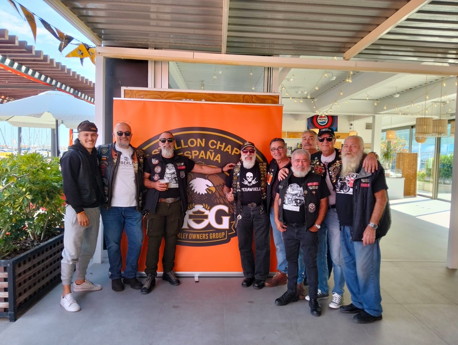 Las imágenes del 25 aniversario del Club Harley Davidson Castellón Chapter